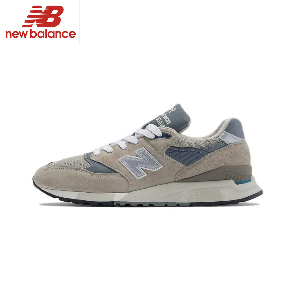 100%ของแท้ New Balance NB 998 U998GR  Unisex Sneakers