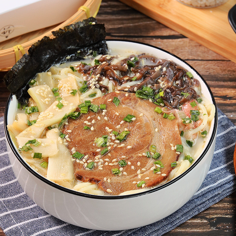 Ramen Say Japanese Tonkotsu Pig Roasted Ramen Non-Fried Instant Noodles Instant Noodles Bagged Natio