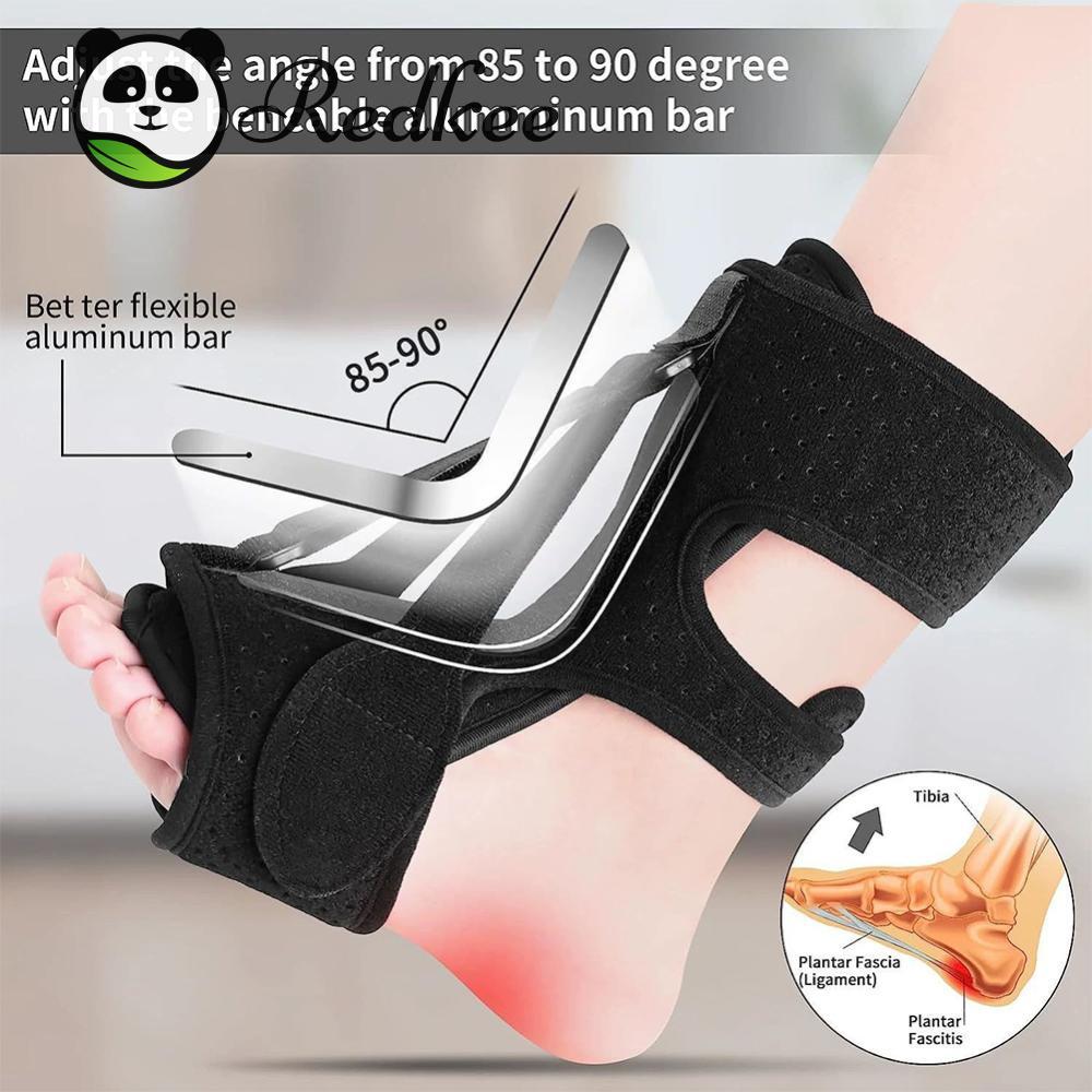 Plantar Fasciitis Night Splint ถุงเท้าน้ําหนักเบา Foot Drop Orthotic Brace Dorsal Night Splint เท้าร