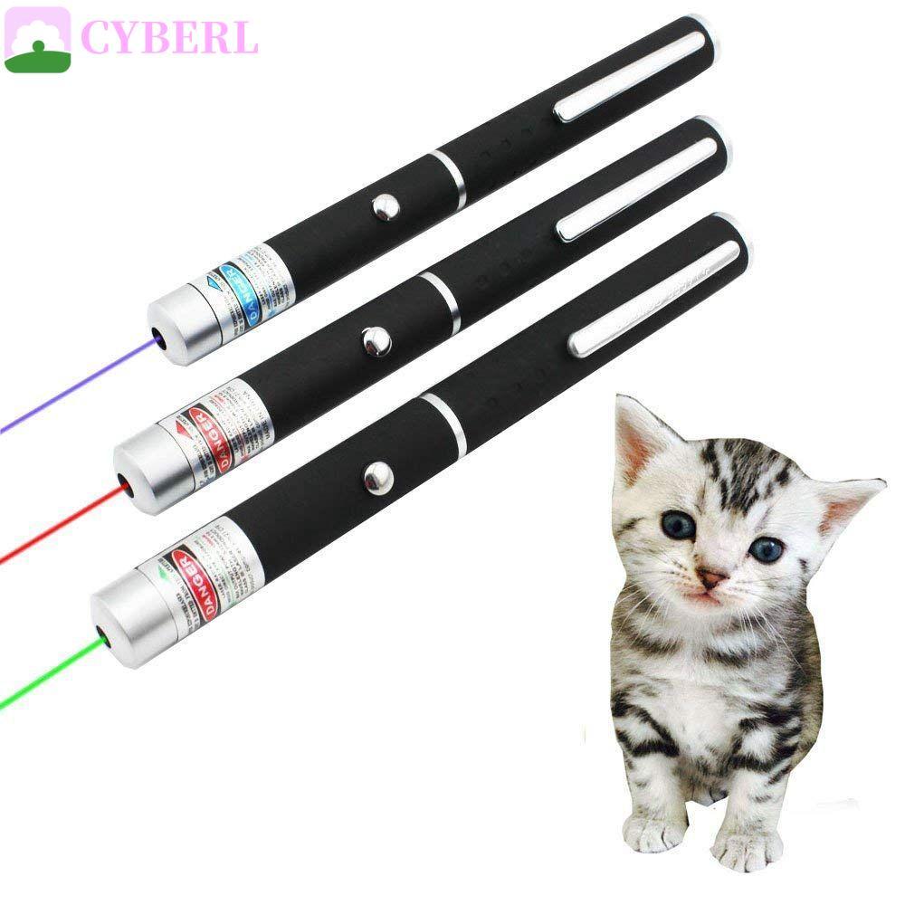 CYBERLINX Laser Pointer Mini 5MW Interactive ของเล่นสําหรับการสอนการฝึกอบรมสํานักงานโรงเรียนใช้ตลกสั