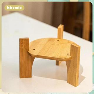 [bbxmlx] ที่วางเครื่องดื่มไม้เครื่องประดับแบบพกพาขาตั้งโถแก้…