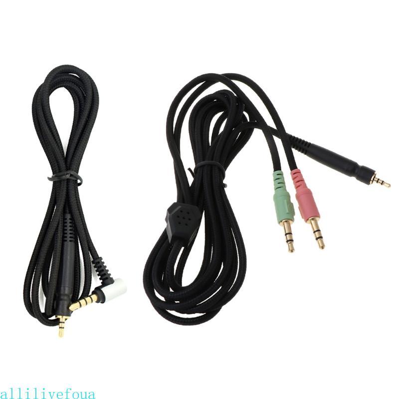 Allilivefoua ชุดหูฟังสําหรับเล่นเกมสายสําหรับ G4ME ONE GAME ZERO PC 373D PC37X GSP350 500