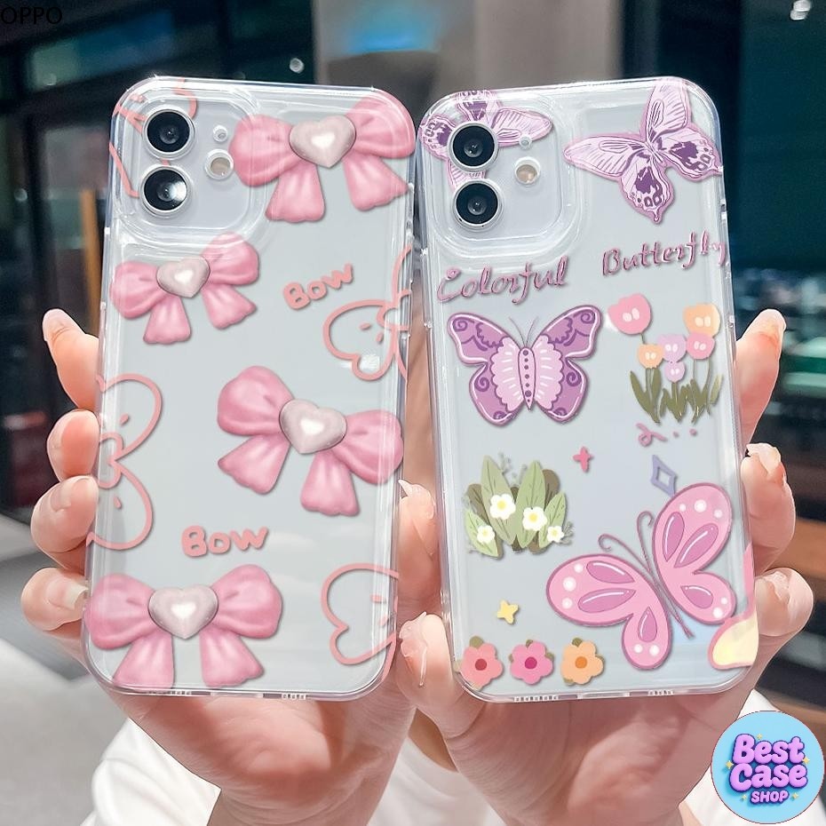 เคส For OPPO A38 A18 A15 A15S A58 A16 A58 A9 A92 A17 A3S A54 A57 A77S A7 A5S A12 A95 A76 Reno 8T 10 11 Pro 4G 5G TPU TKK
