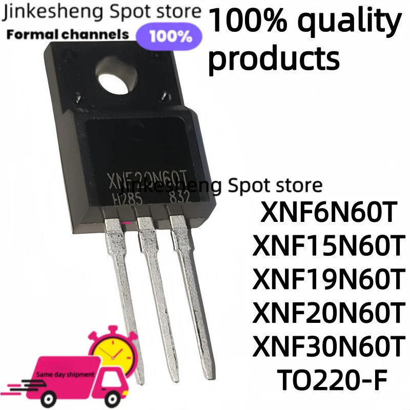 5PCS XNF6N60T XNF15N60T XNF19N60T XNF20N60T XNF30N60T TO220F Field Effect ทรานซิสเตอร์