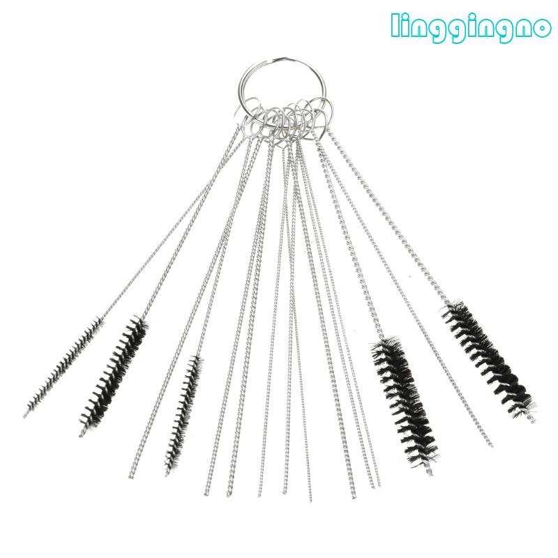 RR Carb Cleaner ชุดเข็ม Dirt Ejector เครื่องมือแปรง Fit สําหรับการบํารุงรักษาคาร์บูเรเตอร์