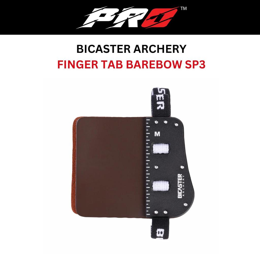 BICASTER FINGER TAB SP3 BAREBOW SP 3 สําหรับ BAREBOW ARCHERY BOW / FINGERTAB FINGER PROTECTOR BAREBO