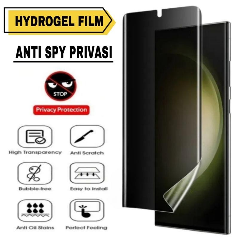 Hydrogel Spy Matteความเป็นส่วนตัวAnti Peep Anti Scratch Poco C71 Poco F7 Poco M7 Pro 5G Poco X7 5G P