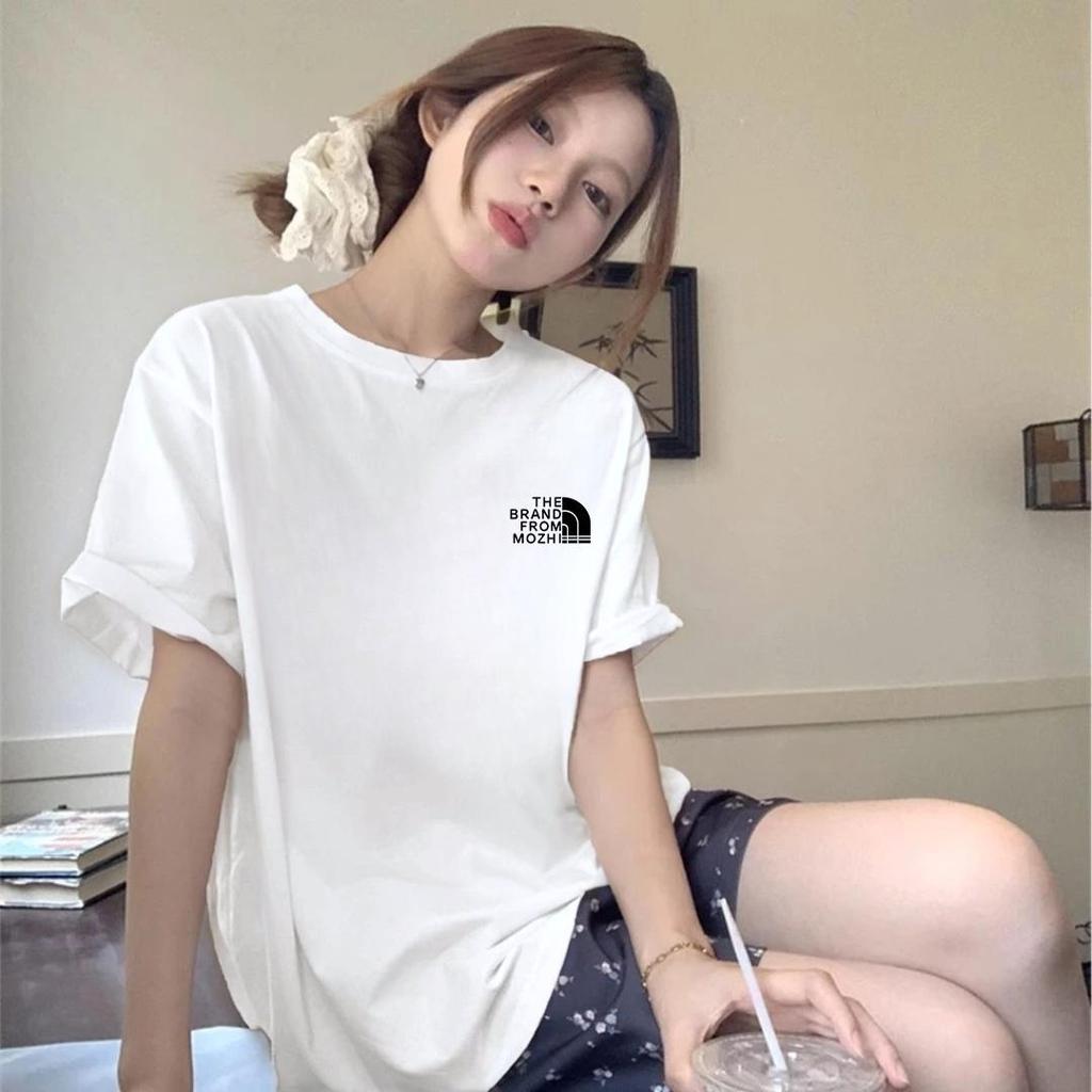 เสื้อยืดเเฟชั่นใหม่ สไตล์เกาหลี ราคาโปรโมชั้นสุดพิเศษ  สุดฮิต เกรดพรีเมียม คอกลมเเขนสั้น  กดสั่งได้เ