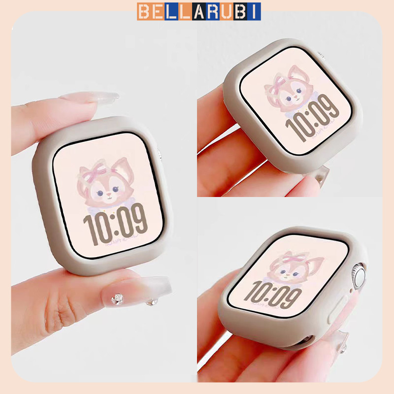 กรณีซิลิโคนฝาครอบยางขนมนุ่ม for Apple Watch IWatch Ultra/SE 3 2 Series 11 10 9 8 7 6 5 49มม 46 42มม 45 44มม 40 41มม 38มม