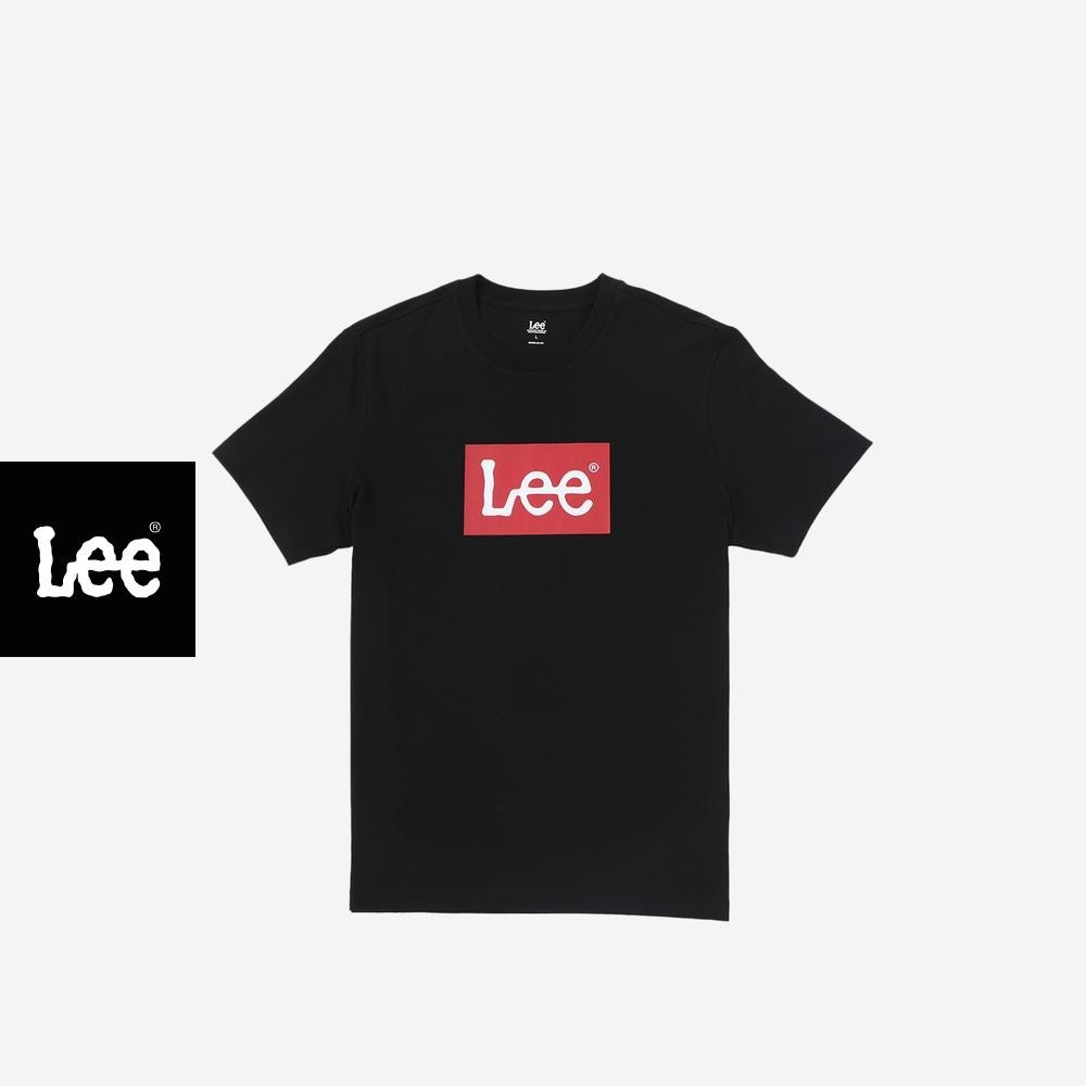 LEE เสื้อยืดแขนสั้นผู้ชาย รุ่น LE F225MTSSF22 สีดำ