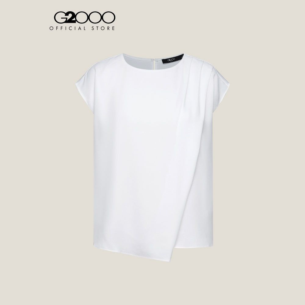 G2000 เสื้อเบลาส์สำหรับผู้หญิง Regular Fit รุ่น 5124152101 Off-White