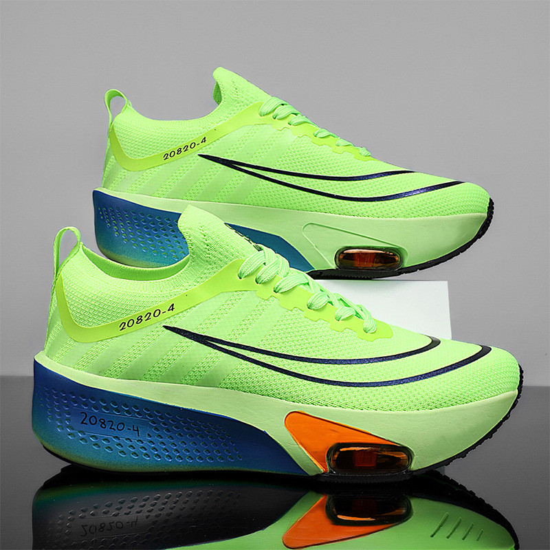 Alpha 3 Air-Racer - รองเท้าวิ่งสำหรับผู้ชายและผู้หญิง พื้นกันกระแทกดีไซน์ตาข่ายระบายอากาศ