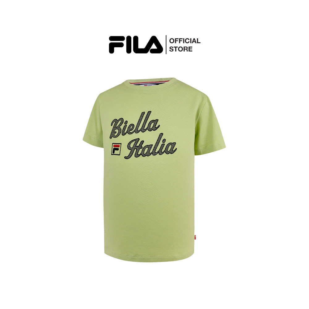 FILA เสื้อยืดเด็กหญิง รุ่น TSP241001G - สีเขียว
