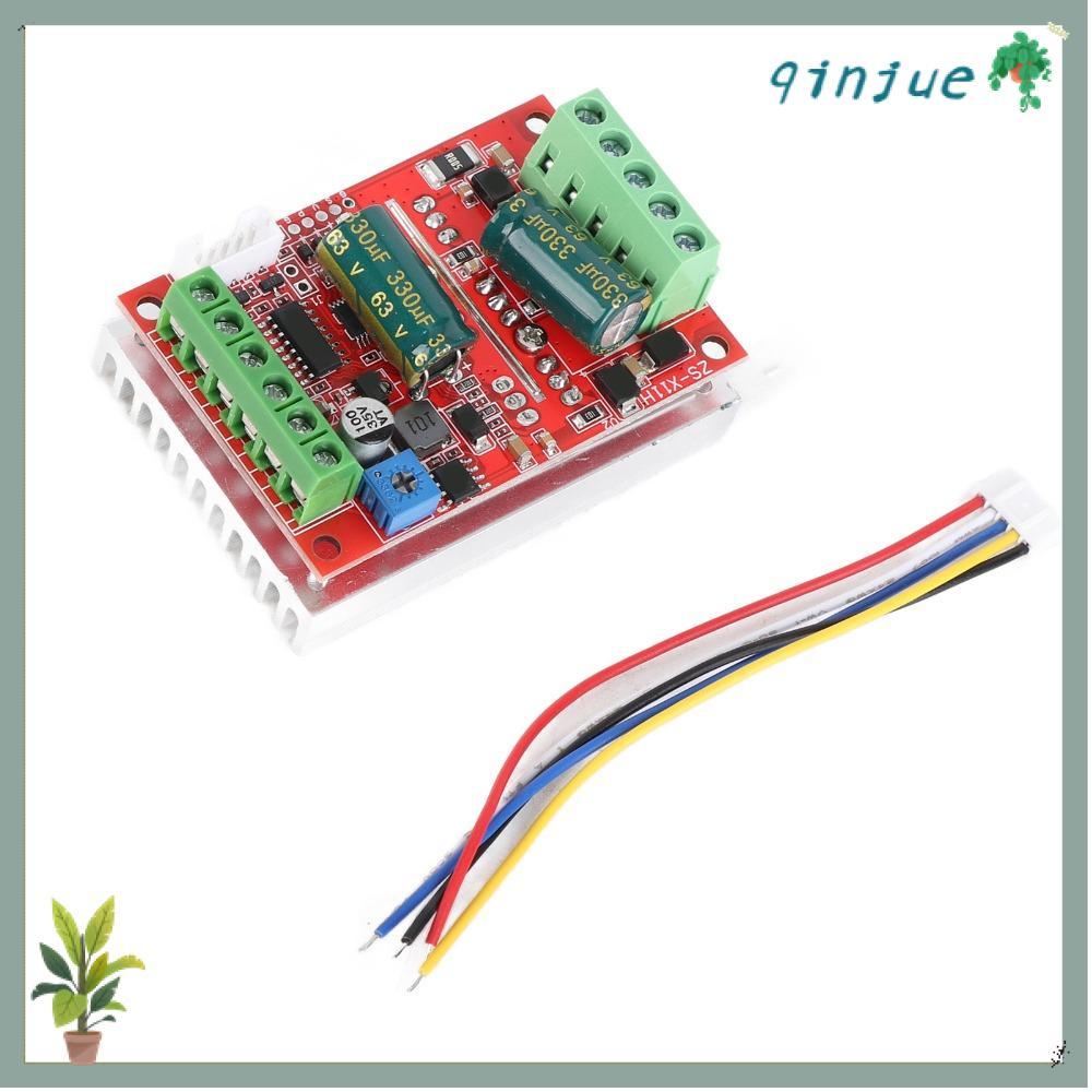 QINJUE มอเตอร์ไร้แปรงถ่าน, 350W 6-60V DC มอเตอร์ Controller, Precision 12V 24V 48V สาม-Phase BLDC มอ