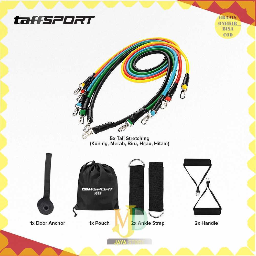 TaffiSPORT Stretching Pilates Tube Yoga You Can Do It 11 Set - R11 -MJD-