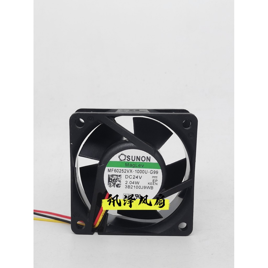 [พัดลมระบายความร้อน] Jianzhun SUNON MF60252VX-1,000U-G99 24V 2.04W 6CM การแปลงความถี่พัดลมระบายความร