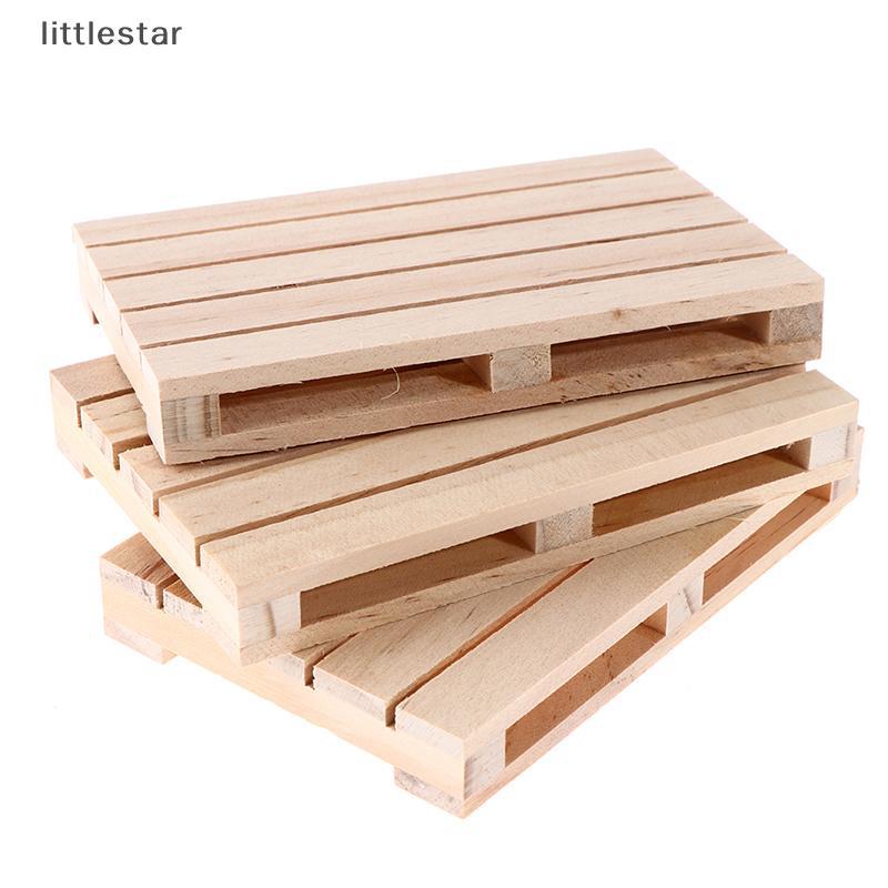 B&A Nov Mini Wooden Pallet ที่รองแก้วเครื่องดื่มสําหรับเครื่องดื่มร้อนและเย็น Wood Pallet {th}