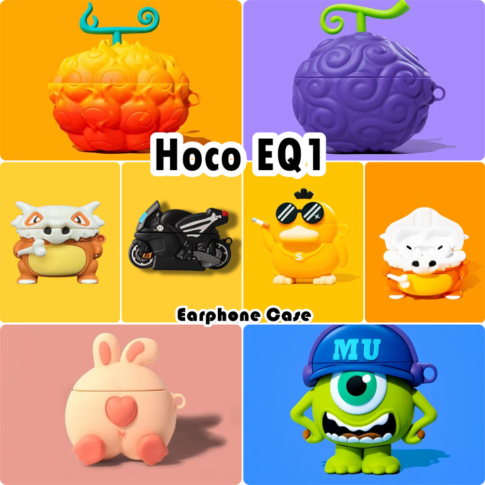 อนาคตดาวสําหรับ Hoco EQ1 Case Casing Soft Silicone Headphone Case Cool Cartoon Style NO.1
