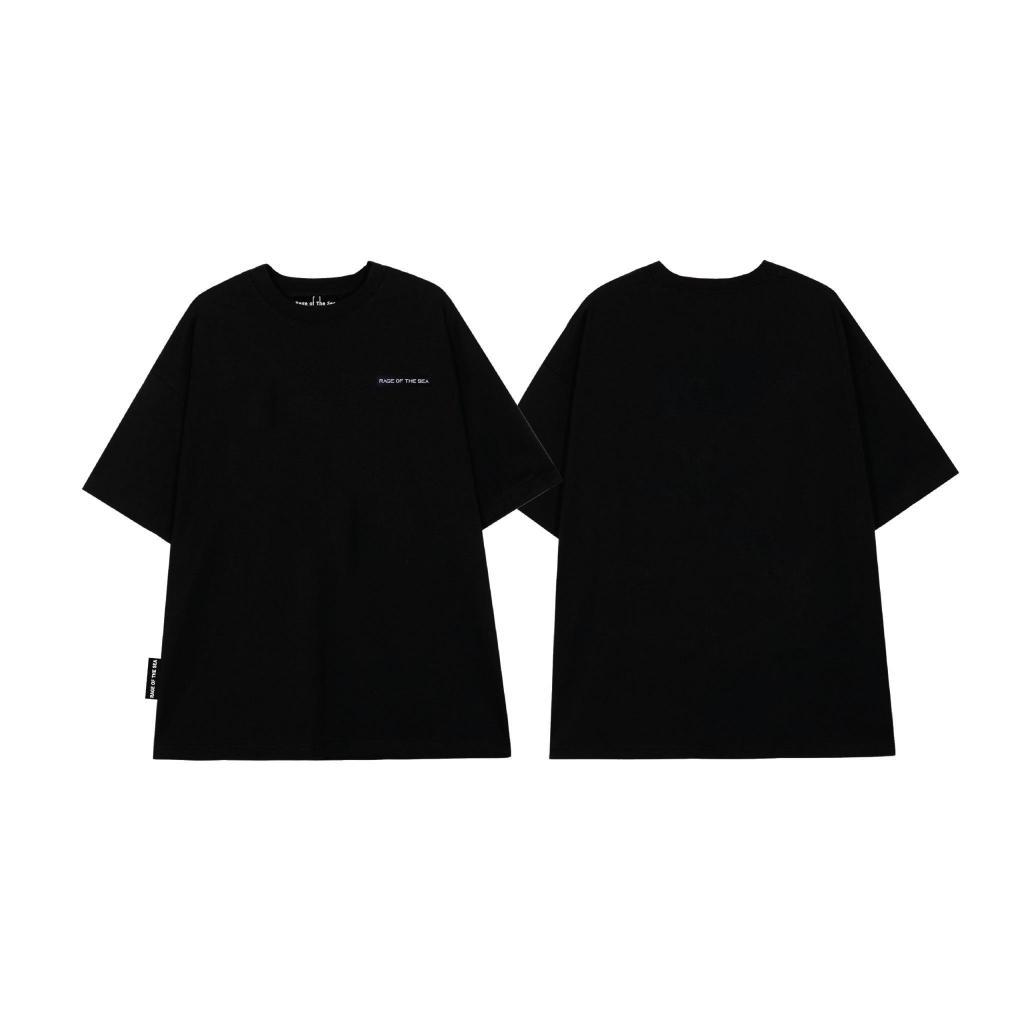 RAGE OF THE SEA (ROTS STUDIO) UNISEX OVERSLEEVE T-SHIRT/T-SHIRT - ""BASIC LOGO SEASON 1"