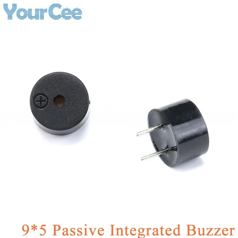 20 ชิ้น/5 ชิ้น 9*5 มิลลิเมตร Passive Buzzer แม่เหล็กไฟฟ้าแบบบูรณาการ 0955 Passive Integrated Buzzer 