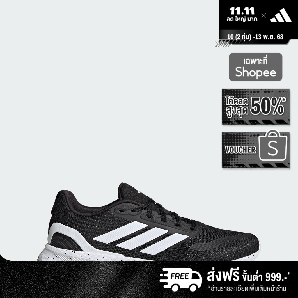 adidas วิ่ง รองเท้าวิ่ง Runfalcon 5 ผู้ชาย สีดำ JR5089