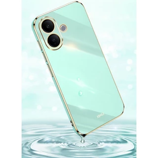 สําหรับ Vivo V70 V60Lite V60 Lite Y05 Y11D Y21 Y31D 2025 เคสโทรศัพท์สีทึบปลอกง่าย VivoV70 VivoV60Lite ชุบเปลือกนิ่มป้องกันซิลิโคนกันกระแทก TPU ฝาหลัง
