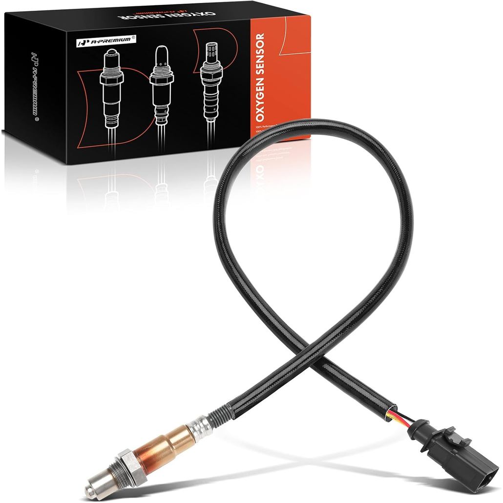 A-Premium O2 เซนเซอร์ออกซิเจนเข้ากันได้กับ Volkswagen Jetta 2014-2018, Passat, Beetle & Audi A4, A4 