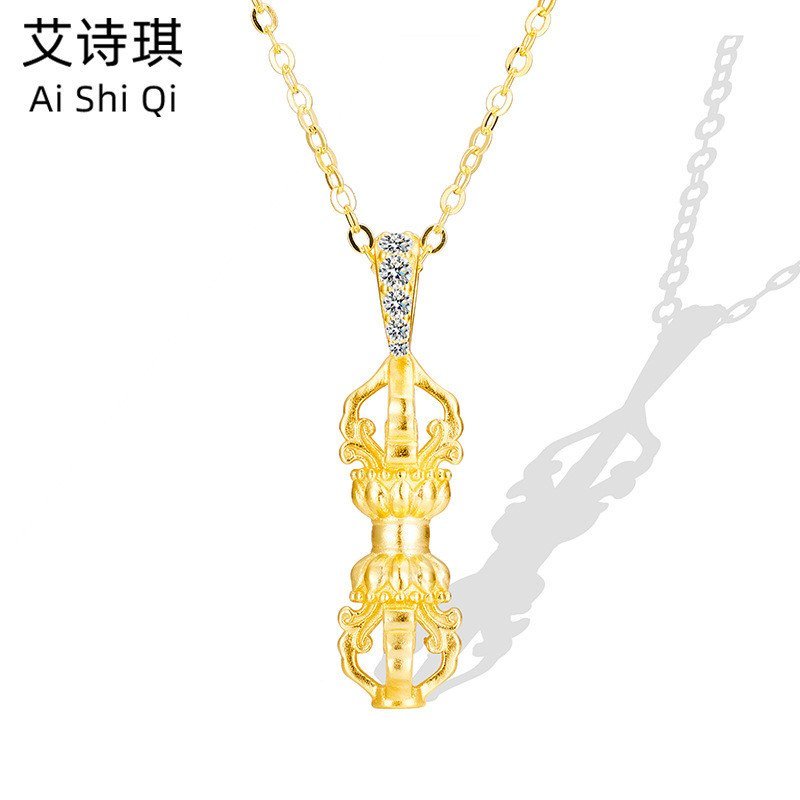 สไตล์แฟชั่นแห่งชาติสไตล์เดียวกันความรู้สึกการออกแบบแผนกสีแดงสร้อยคอขนาดเล็ก 925 เงินสเตอร์ลิงโซ่กระด