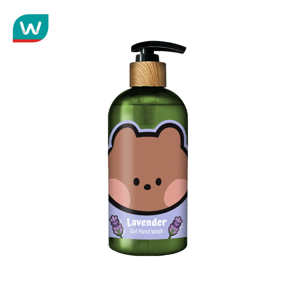 Naturals by Watsons เนเชอรัล บาย วัตสัน วิท มินินิ ลาเวนเดอร์ บาลานซิ่ง เจล แฮนด์ วอช 400มล. (Minini)