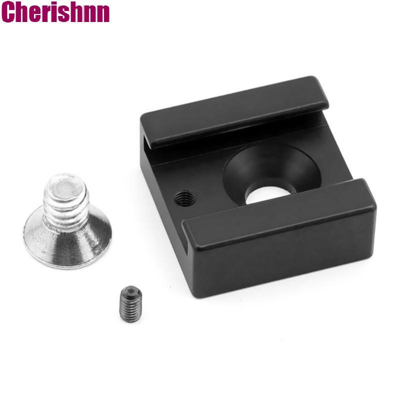 CHERIS Old Shoe Flash Adapter Cold Shoe Mount Cold Shoe Adapter พร้อมฐานสกรู 4 นิ้ว 1 อัน