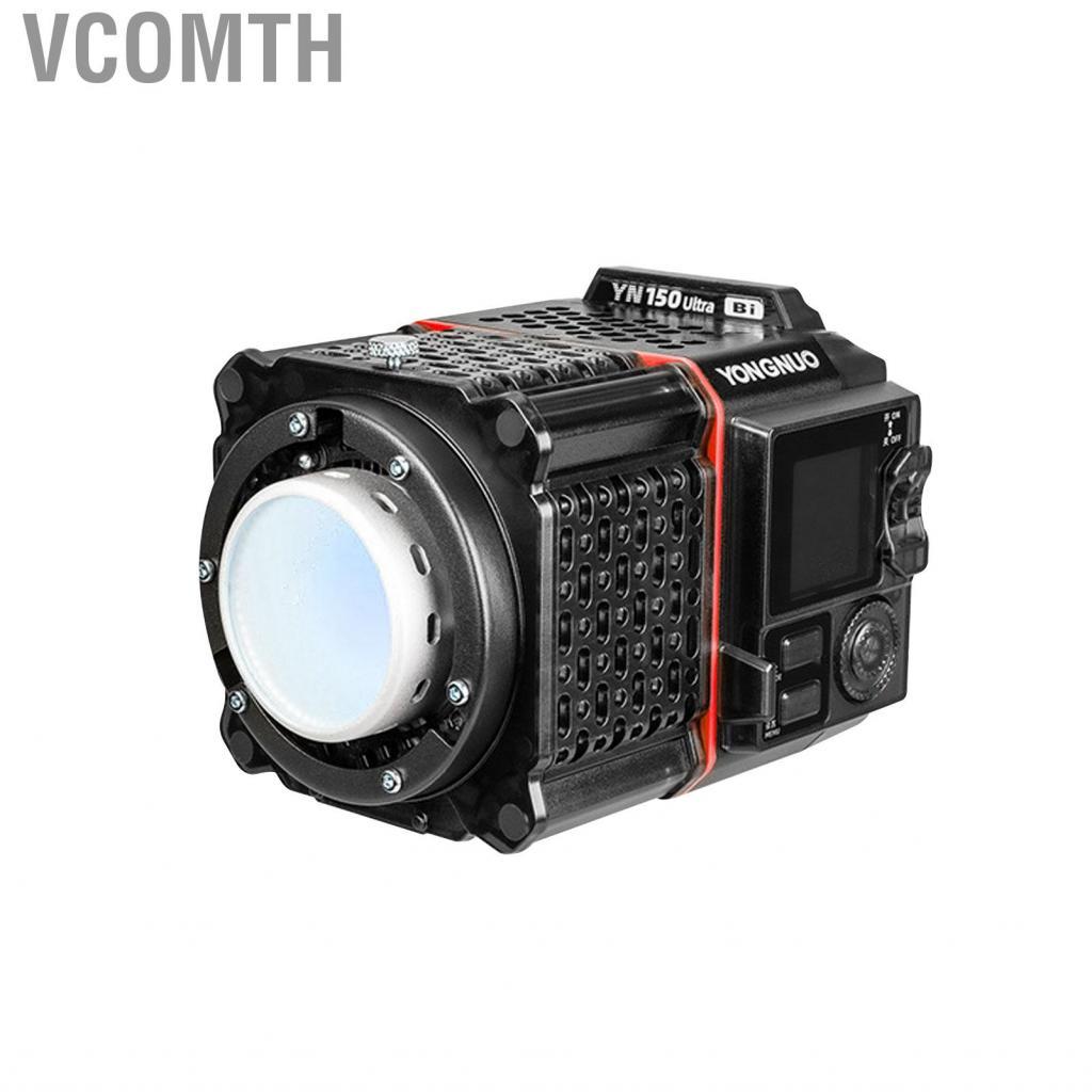 Vcomth Vcomth YN150 Ultra RGB MINI ขนาด LED Video Light 150W 2000K-10000K อุณหภูมิสีมือถือกลางแจ้ง C