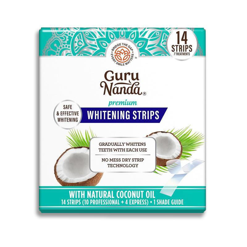Guru Nanda Whitening 7 Days Care Tooth Patch (7 แพ็ค-2 ชิ้นต่อแพ็ค) -แพทช์ฟันเคลือบ-ปลอดภัยเหมาะสําห