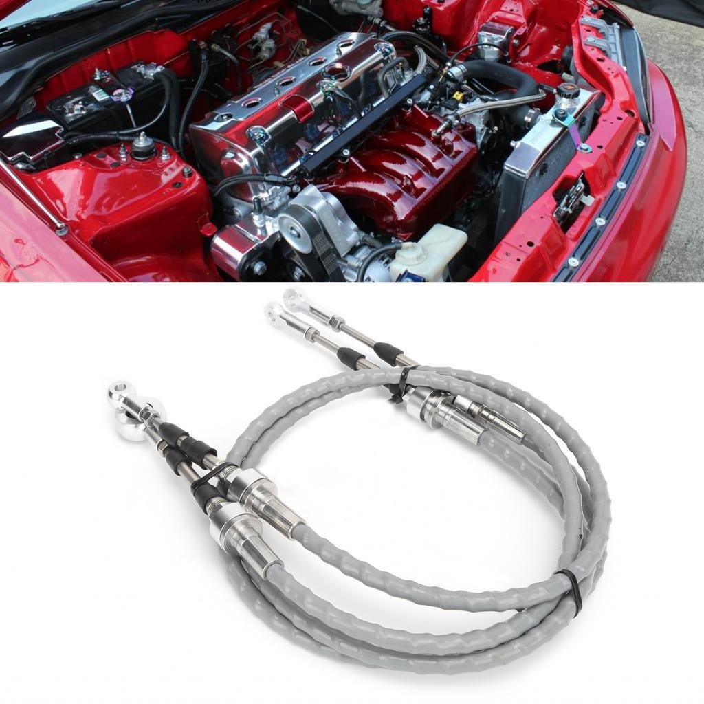 Shifter CABLE Strong Trans เปลี่ยนสำหรับ Civic CRX K20 K24 K Swap EG EK K-Series ซ่อม