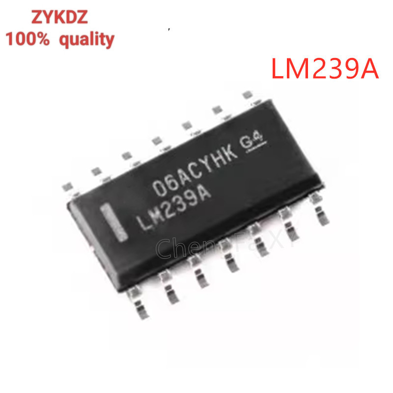 10PCS LM239ADR LM239A LM239DR LM239DG LM239 ในสต็อก SOP-14