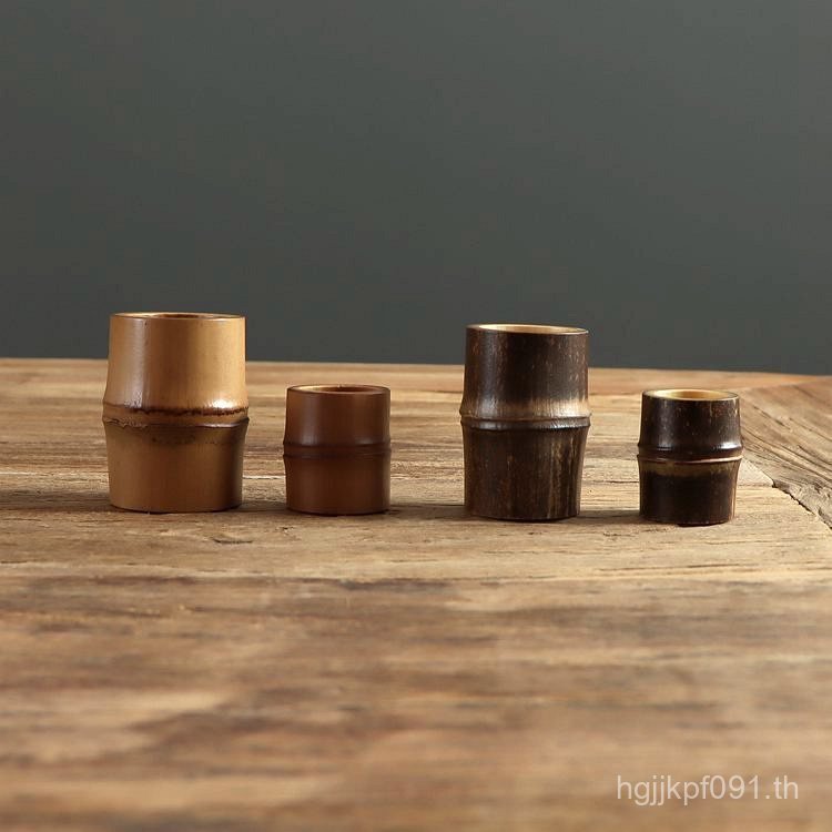 ไม้ไผ่เจ้อเจียงอื่นๆกาน้ําชาฝากังฟูถ้วยอุปกรณ์เสริมฝาที่ทําด้วยมือรีเซ็ตชาไม้ไผ่พิธีชงชาไม้ไผ่ทําโรง