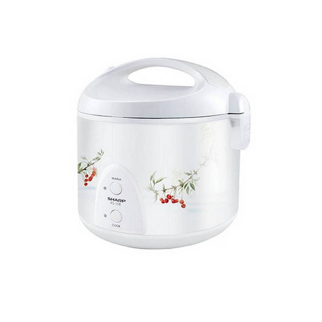 SHARP - Rice Cooker (1L, Mixed Color/Pattern) KS-11ET !!