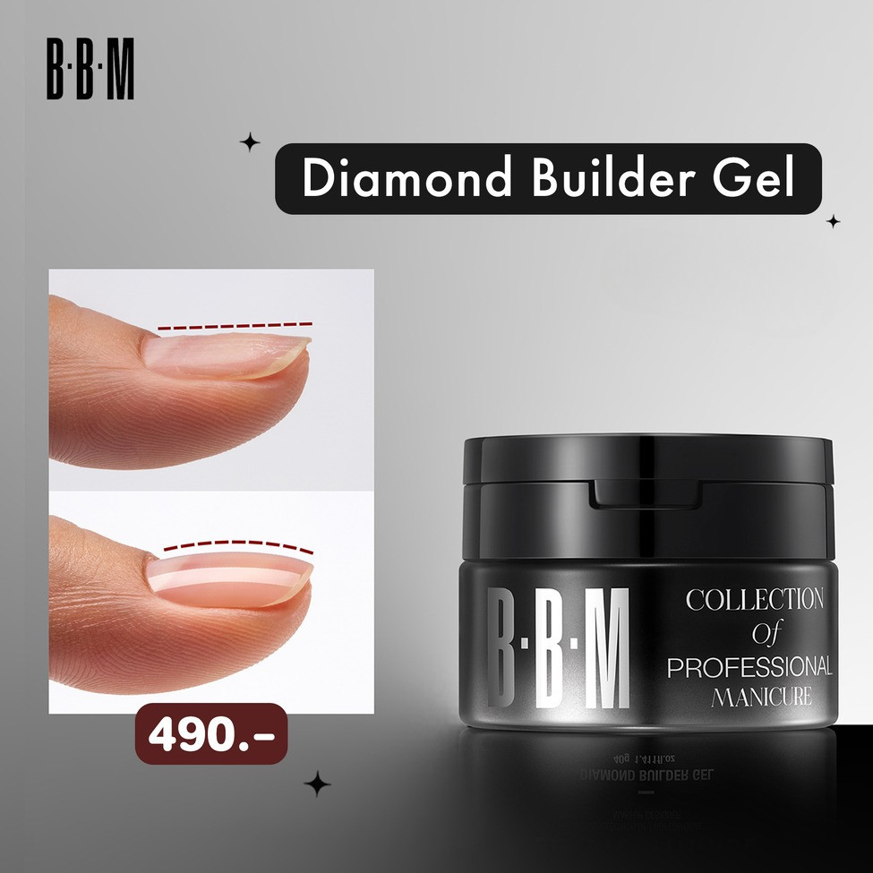 Diamond Builder Gel BBM เจลใสต่อเล็บอเนกประสงค์ -NT nail