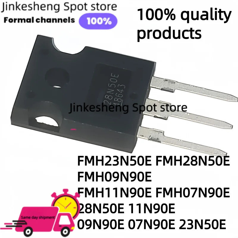 5PCS FMH11N90E FMH23N50E TO-3P FMH23N50 23N50E FMH28N50E FMH09N90E FMH07N90E 28N50E 11N90E ทรานซิสเต