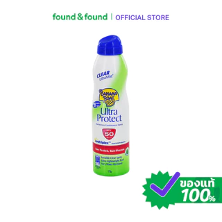 Banana Boat Clear Ultra Mist Sunscreen Spray SPF50 170ml สเปรย์กันแดด สูตรบางเบา found & found