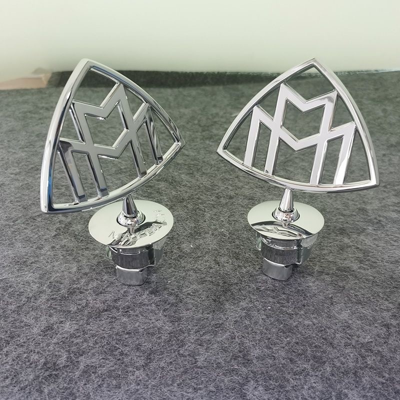 เหมาะสําหรับ Mercedes-Benz Maybach S450 S680 โลโก้รถใหม่ S-Class Maybach ดัดแปลงยืนโลโก้ด้านหลังโลโก