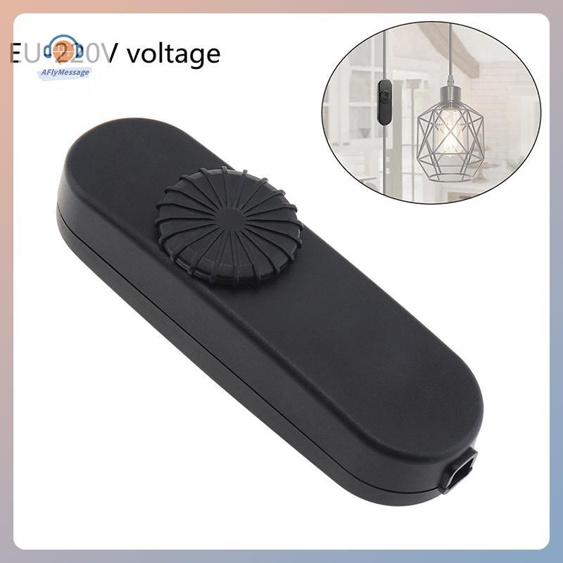 AFl EU LED Dimmer 120 V/220 V Full Range Rotary Dimmer โคมไฟอินไลน์สําหรับโคมไฟตั้งโต๊ะ/หลอดไฟ LED/ห
