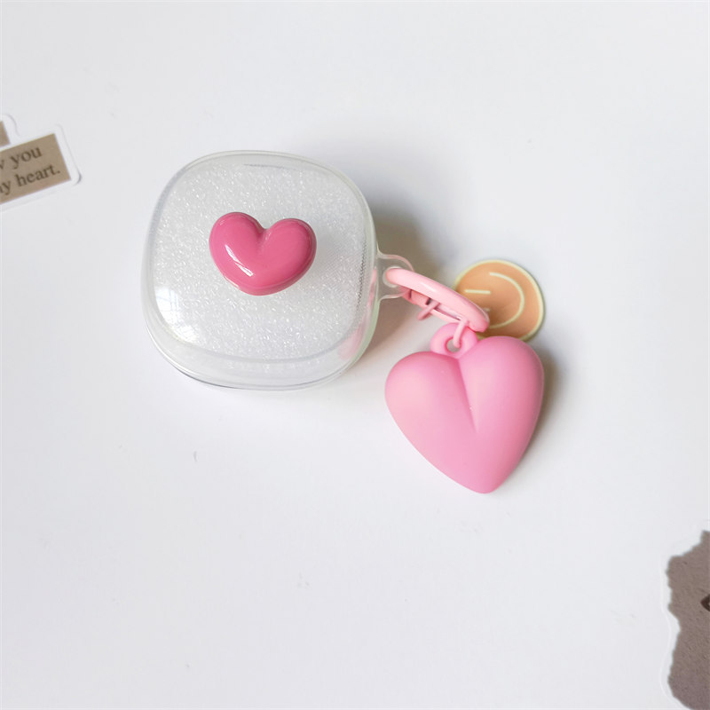 น่ารัก Love Heart สําหรับ Redmi Buds 6 Play / Buds 6 Active Case Buds 6 Pro / Buds 4 Lite / Buds 5 P