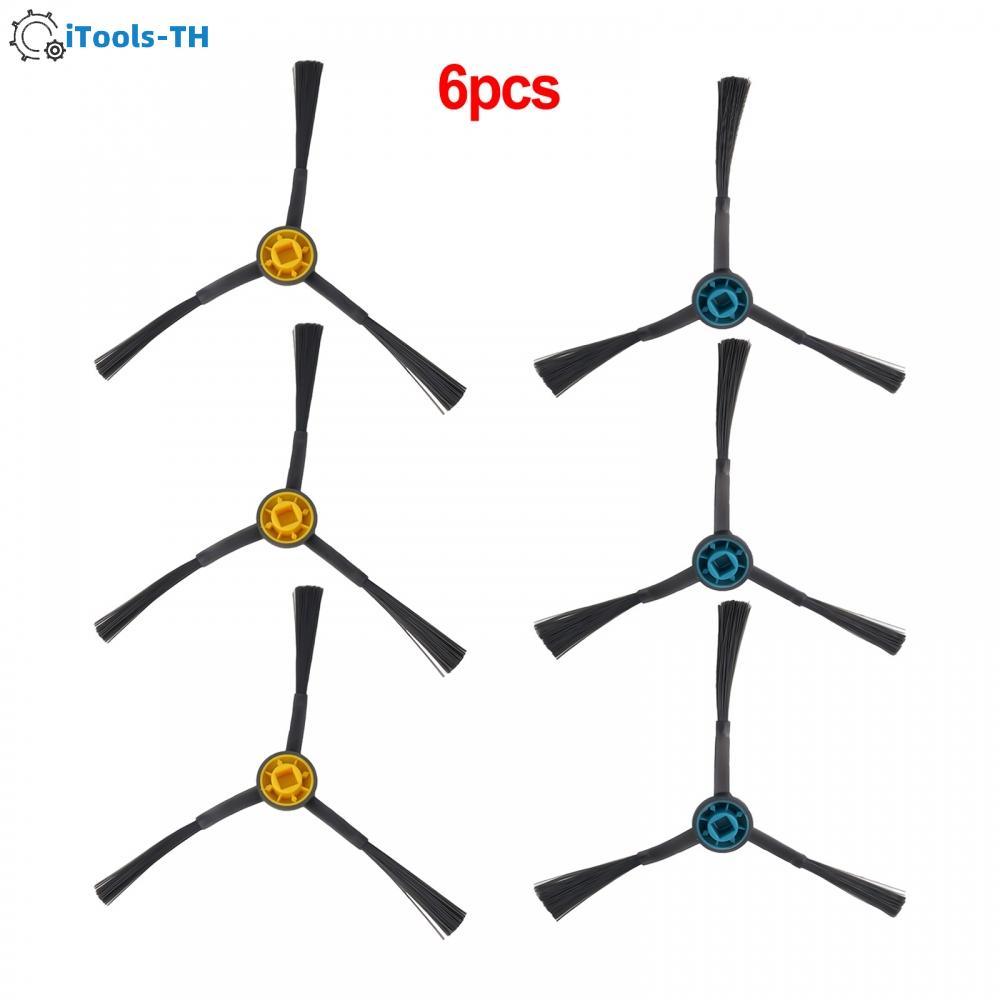 【iTools】Top notch Side Brushes for Midea M7 M7 Pro Robot Vacuum Cleaner Pack of 6Hot Sale