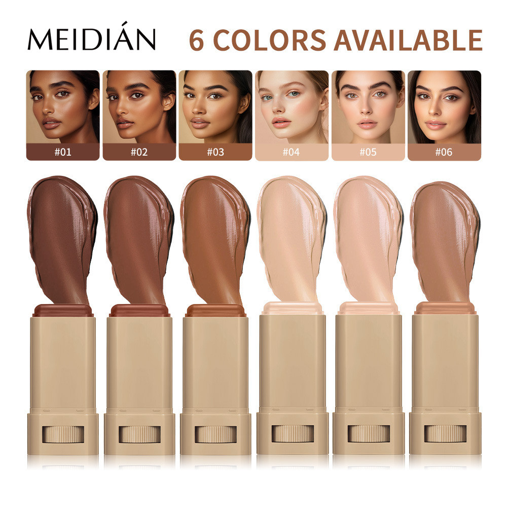 Charm Point 6 สีคอนซีลเลอร์ Moisturizing Brightening Skin Tone Natural Nude แต่งหน้า bb Cream.A2025 