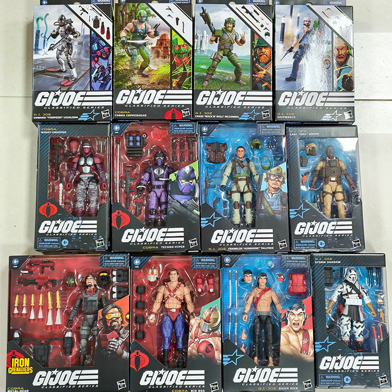 Clearance ข้อเสนอพิเศษของแท้ Hasbro GIJOE Special Forces Duke Tiger Cobra 23 ซม. รุ่นเคลื่อนย้ายได้
