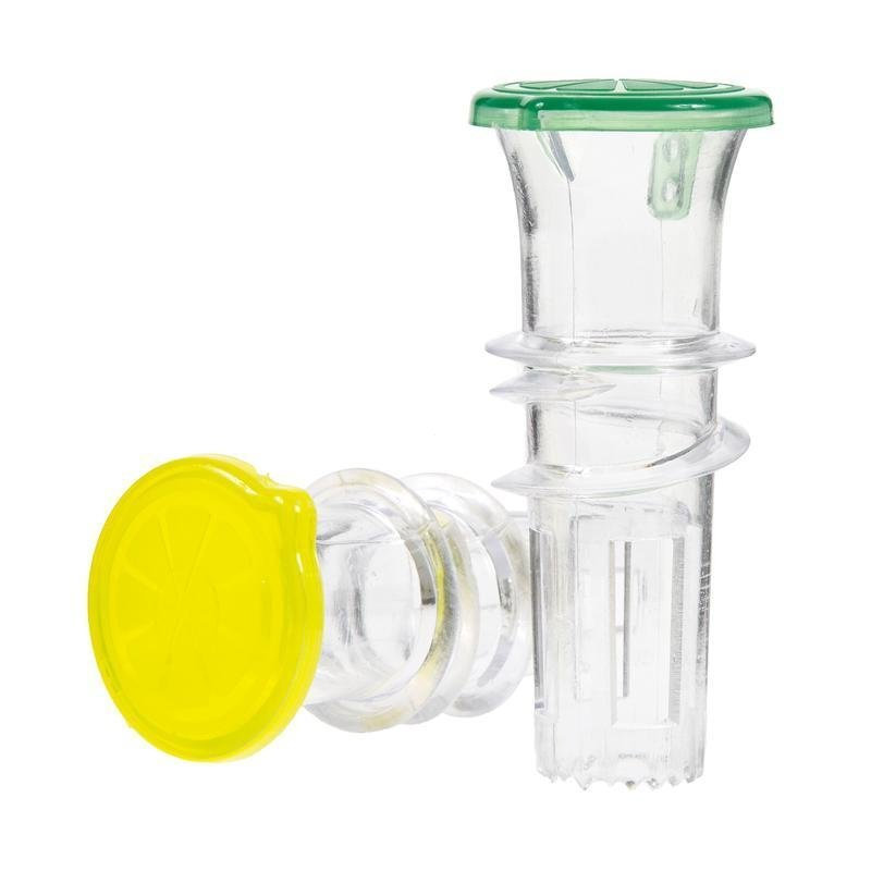 YZC Collection 2-Pack Plastic Lemon Squeezer Lime Juicer ห้องครัวผลไม้ gadgets เครื่องครัว