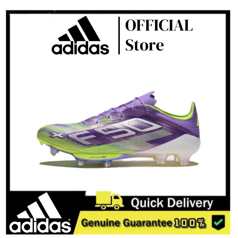 🔥ของแท้ 100%🔥Adidas F50+ FG Soccer FG องเท้าฟุตบอลหญ้าแข็งธรรมชาติสําหรับผู้ชาย