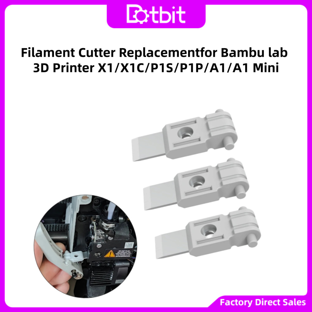 สําหรับBambu Lab X1/X1C/P1S/P1P/A1/A1 Mini Filamentเครื่องตัด 3Dเครื่องพิมพ์เครื่องตัดอะไหล่สําหรับB