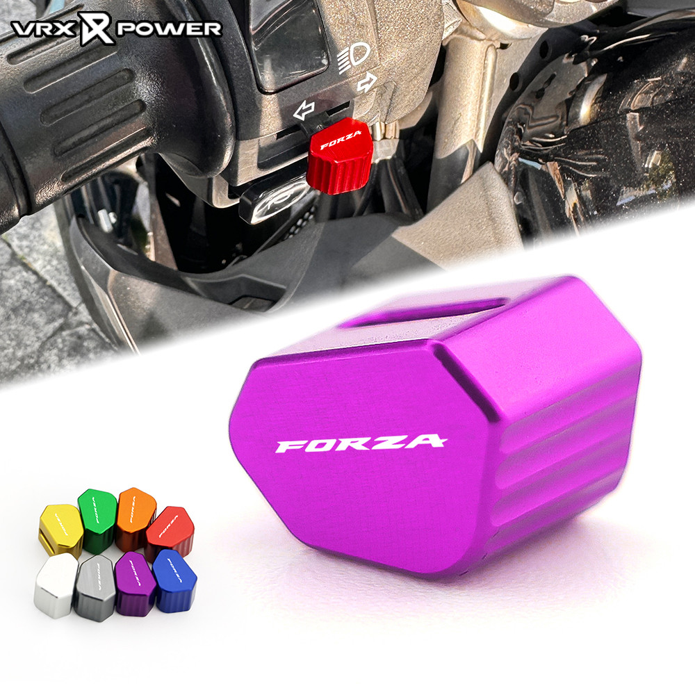 สําหรับHONDA Forza 350 Forza300 CNCไฟเลี้ยวปุ่มController Key Cap