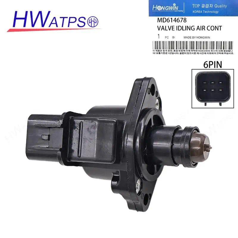 IAC การใช้ฉีด Idle Air Control วาล์ว MD614678 เหมาะกับ Mitsubishi Diamante Montero Sport Kia Sorento